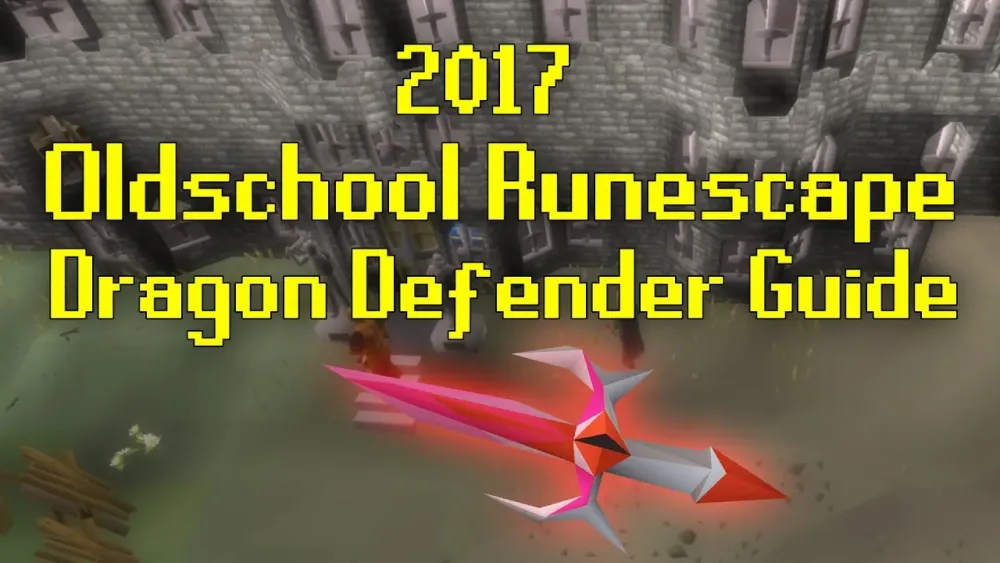 OSRS Dragon Defender Guide 2017  YouTube