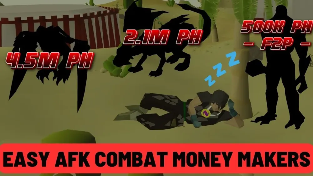 2023 AFK best combat money makers in OSRS  Ultimate easy money making 