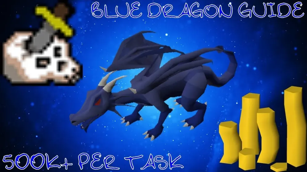 Blue Dragons Slayer Guide  OSRS  YouTube