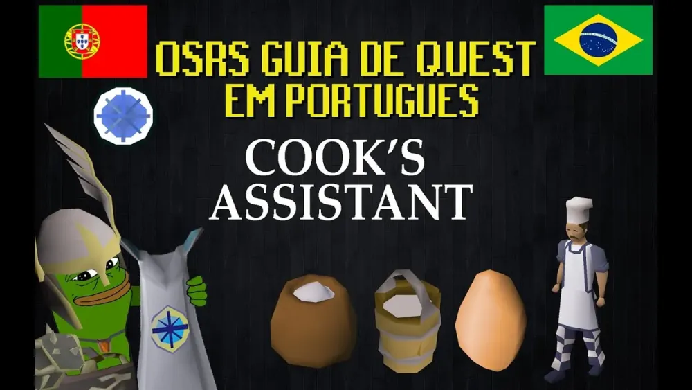 PTBR Cooks Assistant OSRS  YouTube