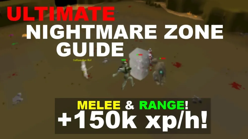 OSRS Nightmare Zone Guide  Melee  Range NMZ  2007Scape Oldschool 