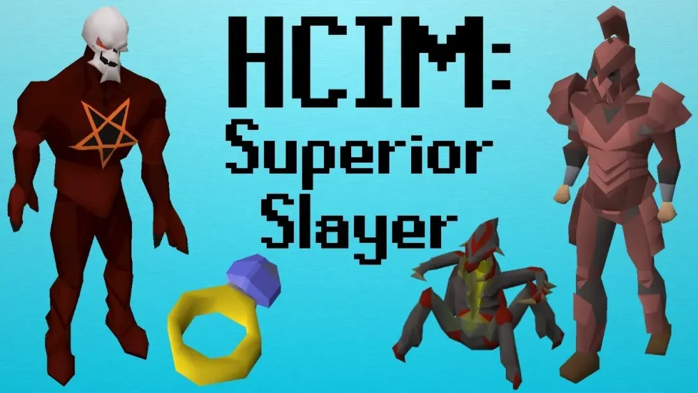 OSRS HCIM 104 Superior Slayer 18412277  YouTube