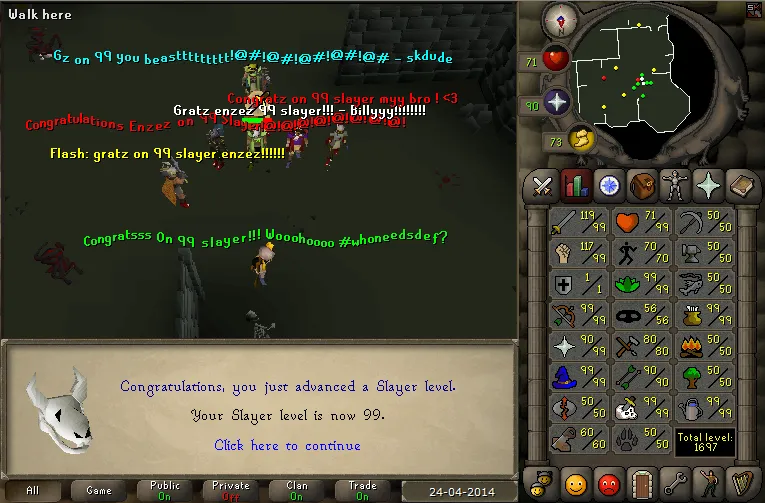 OSRS 99 Slayer  Loot Tab On My Maxed Combat Pure  Single 