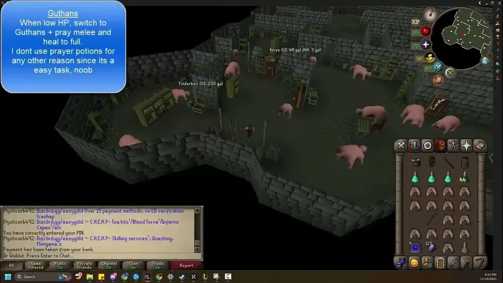 Discovering the Best Bloodveld Spot in OSRS