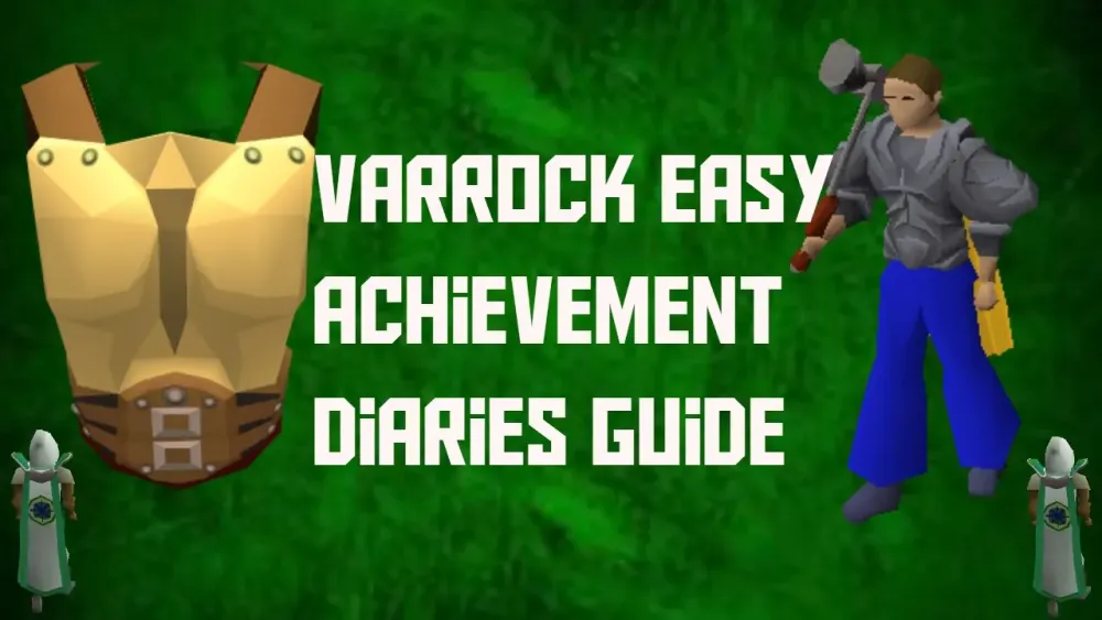 OSRS  Easy Varrock Achievement Diaries Guide 2007  YouTube
