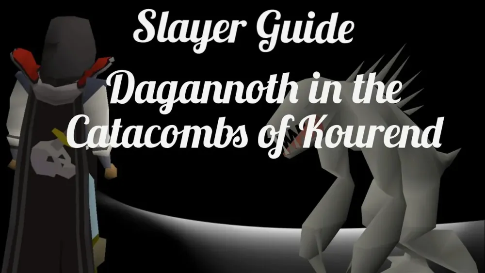 OSRS Mobile Slayer Task  Dagannoth in the Catacombs of Kourend  YouTube