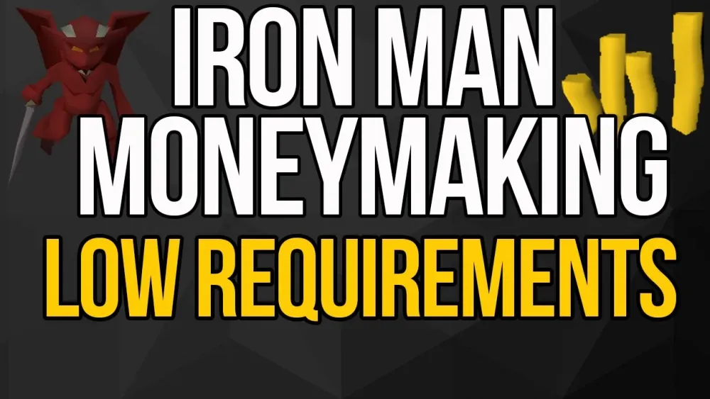 OSRS IRON MAN MONEYMAKING GUIDE l LOW REQS  YouTube