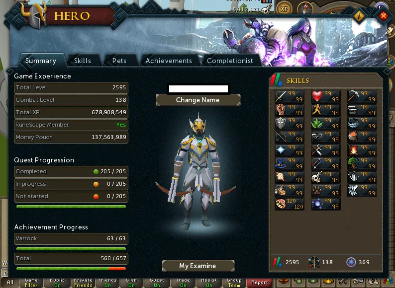 Sold  Selling max rs3 acc all stats 99  osrs connected message me 