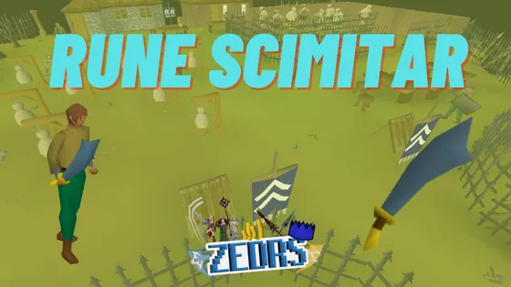 Rune Scimitar  Oldschool Runescape  ZedRS