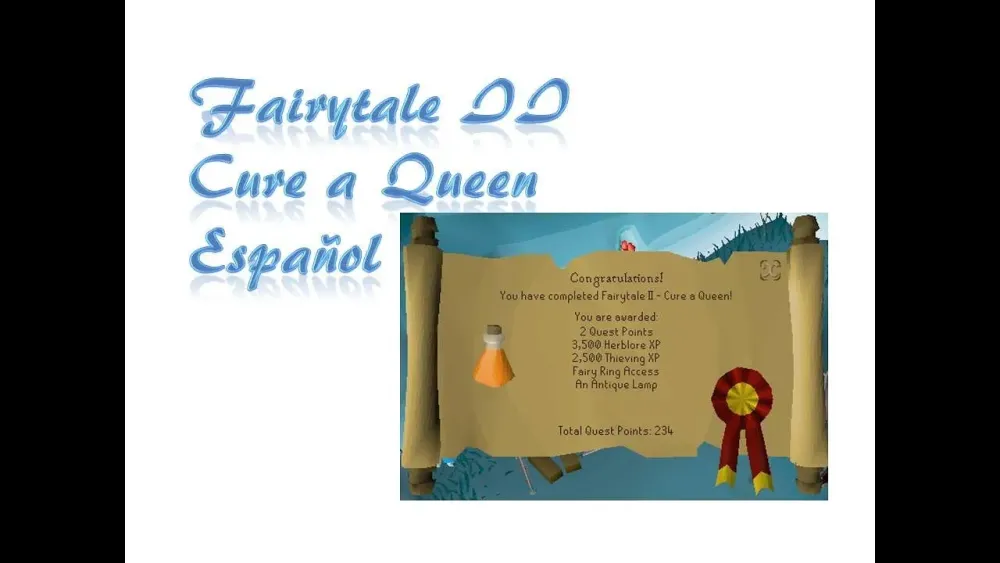 Fairytale II  Cure a Queen OSRS Espaol  YouTube