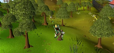 How to Chop a Log from a Potato Tree in OSRS