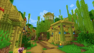 Exploring OSRS: A Journey Through a Village Made of Bamboo