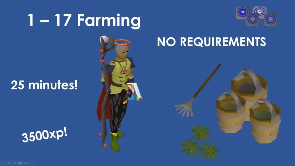OSRS 1  17 Farming Guide in 25 Minutes NO REQUIREMENTS  YouTube