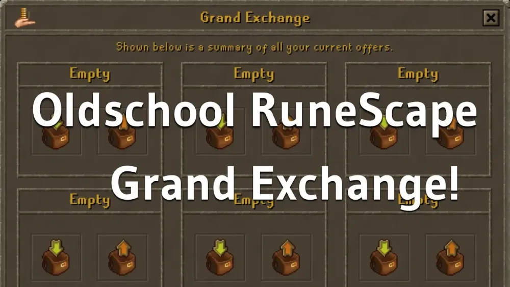 Oldschool RuneScape Grand Exchange  YouTube
