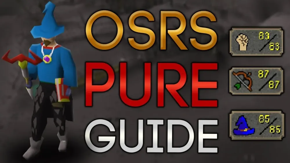 Easiest way to Build a Pure OSRS Pure Guide  YouTube