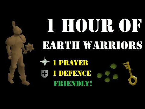 1 Hour of Earth Warriors as a Pure Wilderness Slayer 85 Ranged 