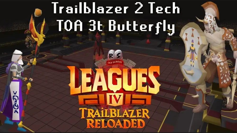 OSRS Trailblazer League 2  TOA Akkha 3t Butterfly Method  Tile 