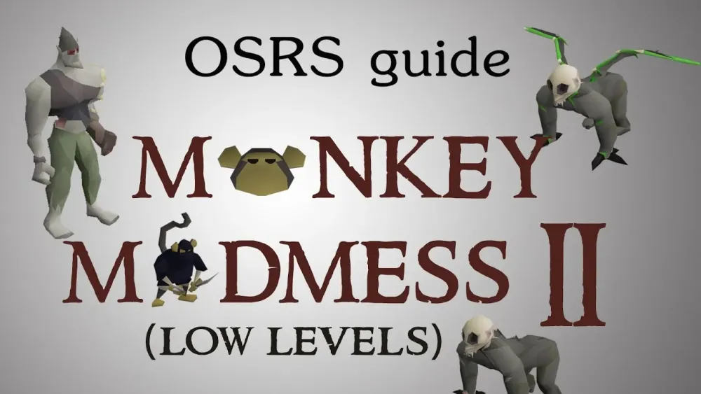 OSRS Monkey Madness 2 quest guide lowmed levels  YouTube