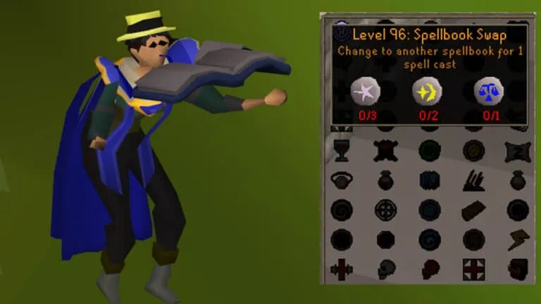 How to Switch to the Ancient Spellbook in OSRS