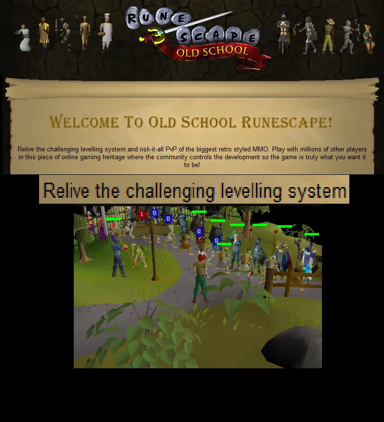 Welcome to OSRS Relive the Challenging levelling system  r2007scape