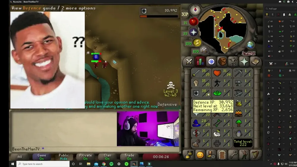 Creating THE Most Powerful OSRS Account In Game Killing Twitch 