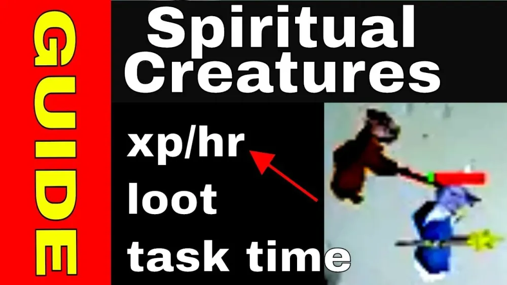 OSRS Ironman Guide to Wilderness Slayer Spiritual Creatures Task  xp 