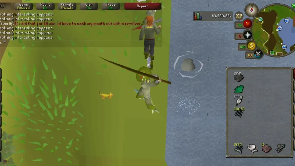 3 tick fishing  fletching improved  YouTube