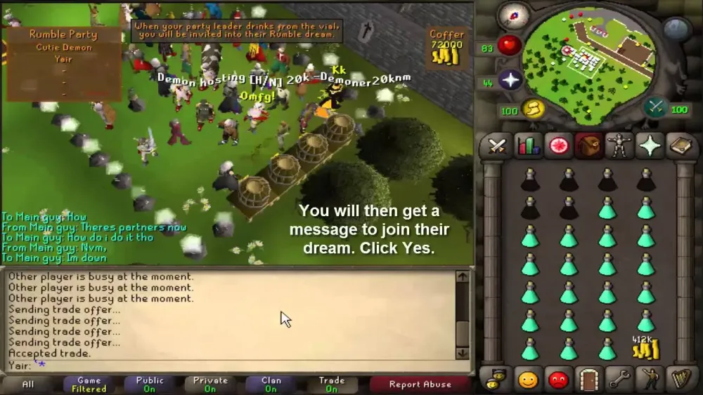 NMZ Training Guide For Pures 2007scape  YouTube