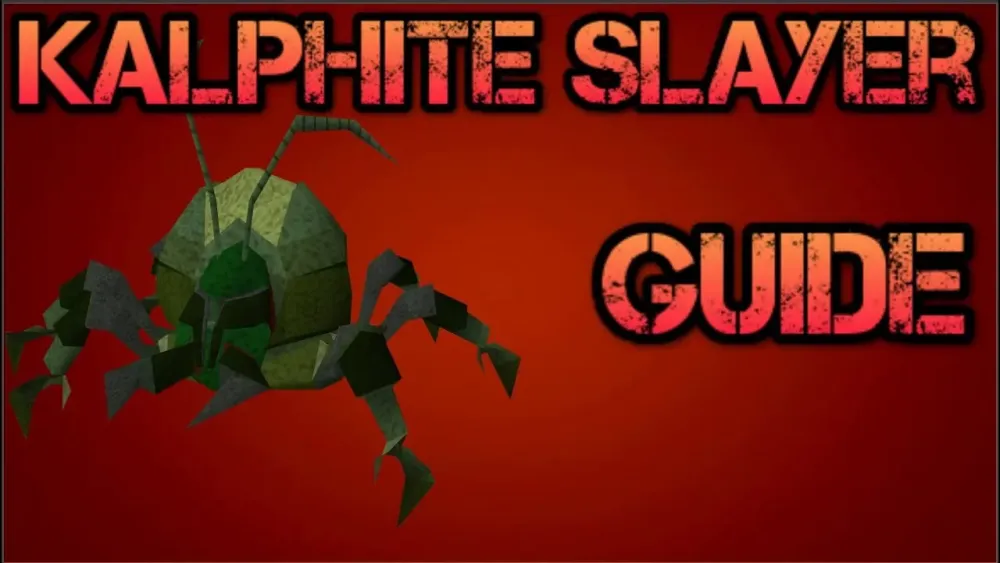 OSRS Ultimate Kalphite Slayer Guide 2007 Old School RuneScape 2015 