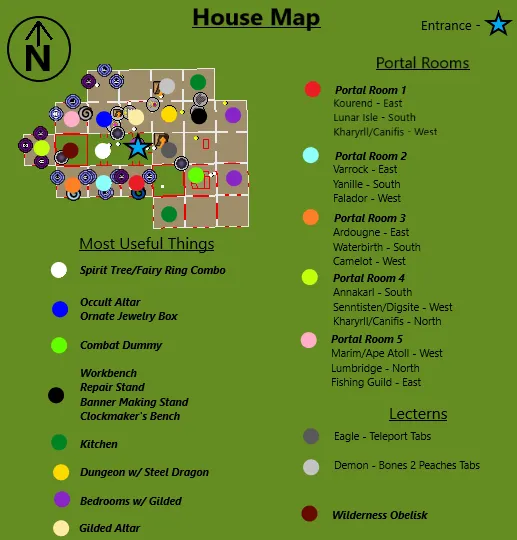  TooHigh  Map Of My House W330 Rimmington  Max House OP  r2007scape