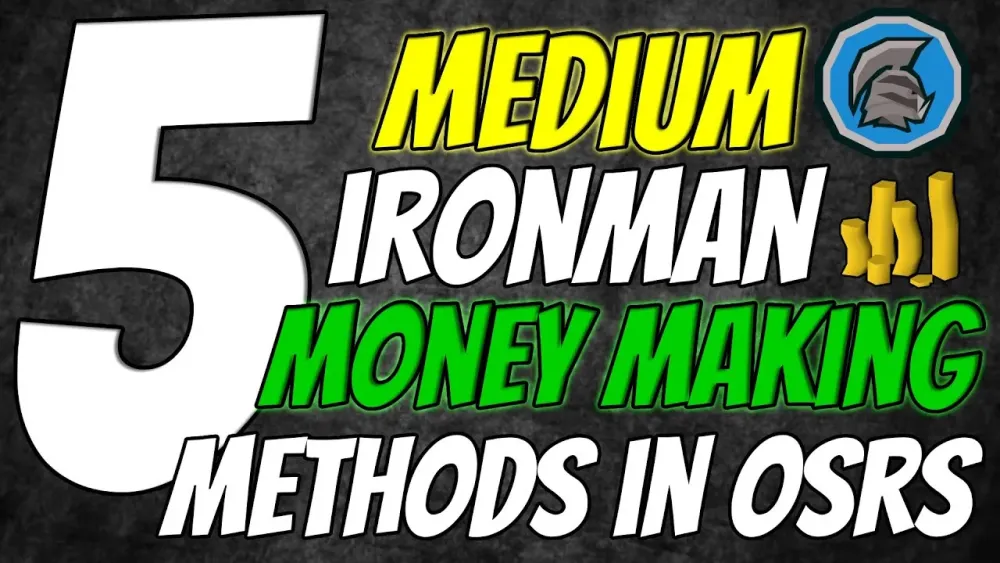 5 MEDIUM Ironman Money Makers for Beginners OSRS 2023  YouTube