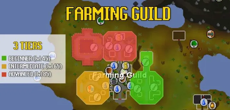 How to Get to Farming Guild in OSRS