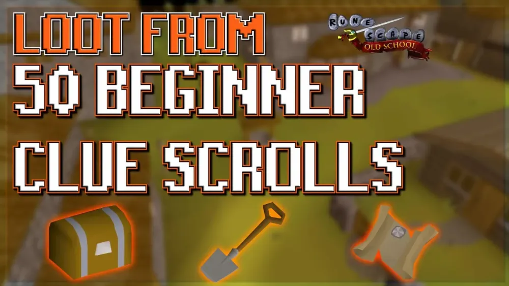 Loot From 50 Beginner Clue Scrolls in OSRS  YouTube
