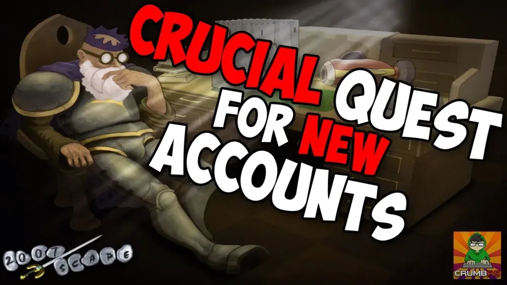 OSRS Crucial Quest for New Accounts  YouTube
