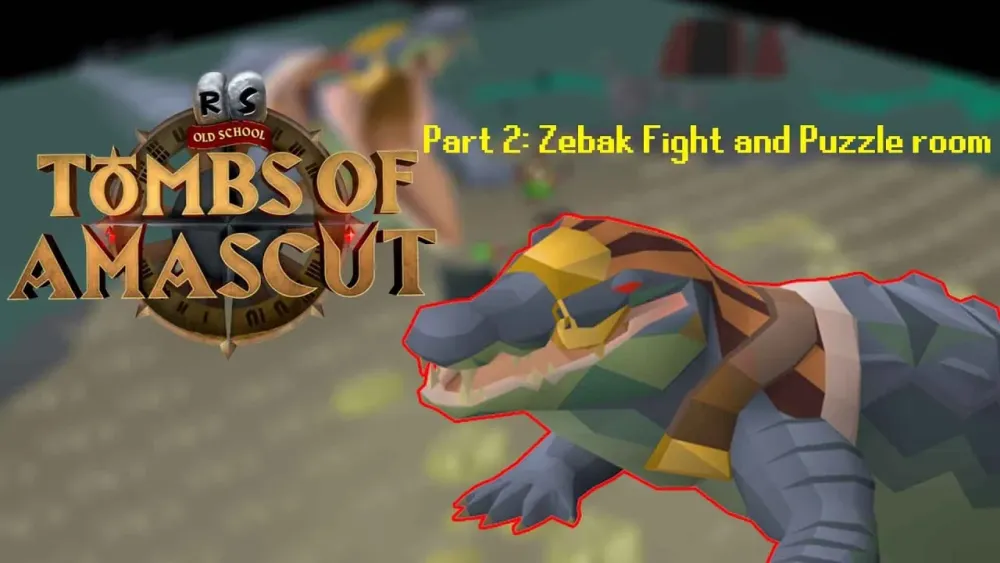 Easy TOA guide pt2 Zebak Fight and Puzzle Room  Tombs of Amascut 