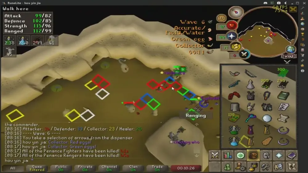 OSRS Barbarian Assault  1027  Main Attacker POV   YouTube