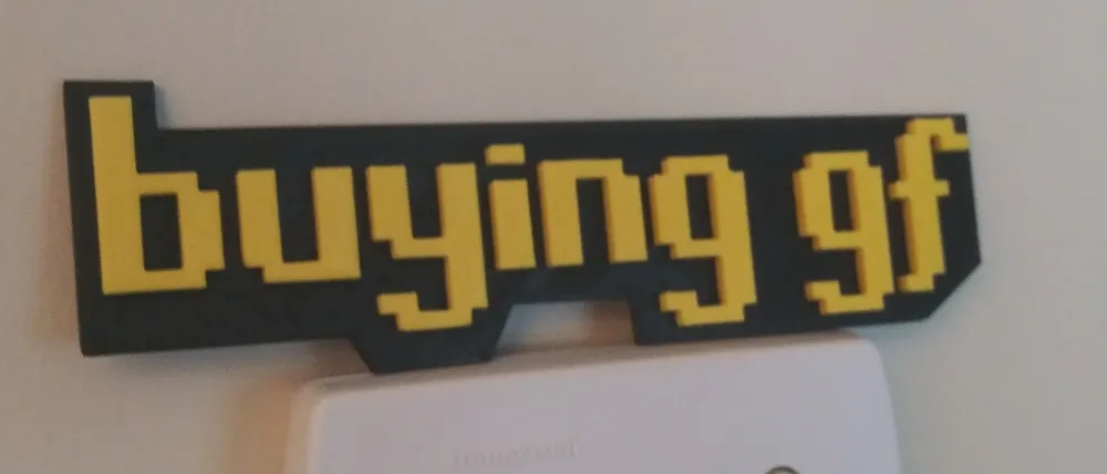 Buying GF Meme Sign Old School Runescape OSRS Inspired Fan  Etsy