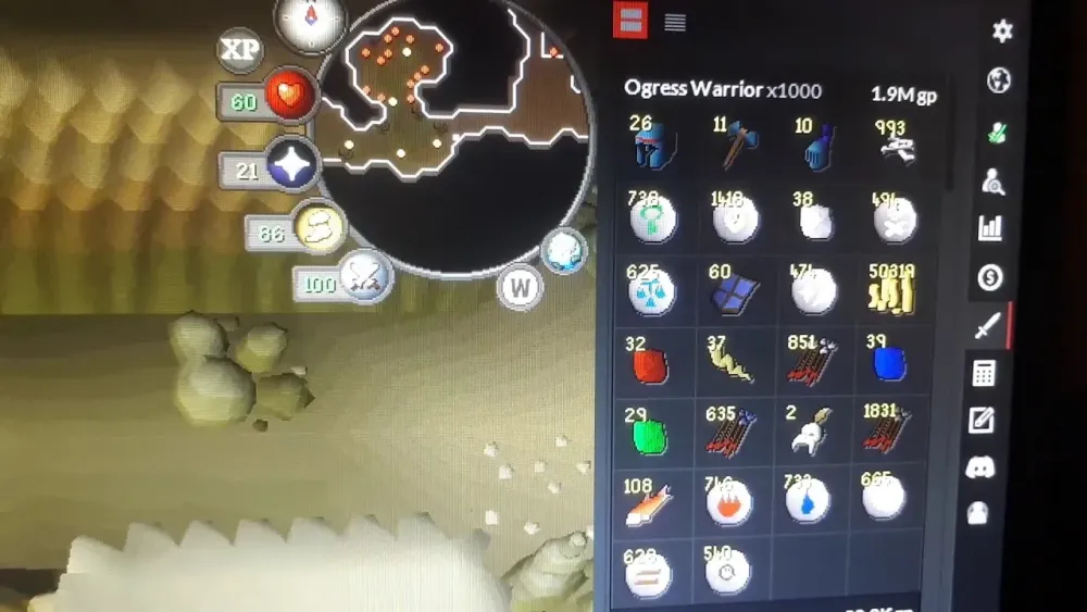 1000 Ogress Warrior loot F2p Osrs Runescape  YouTube