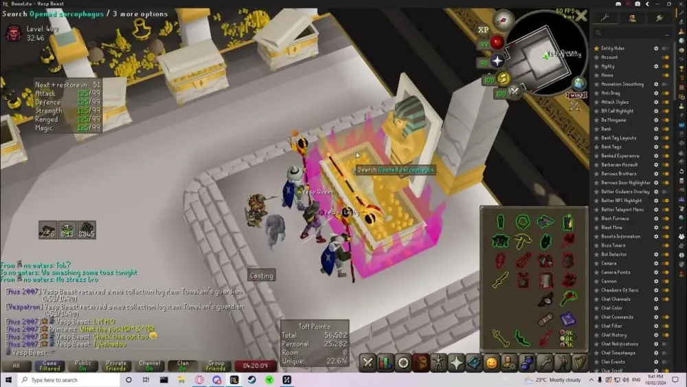 The greatest TOA chest loot possible  GIM OSRS  YouTube