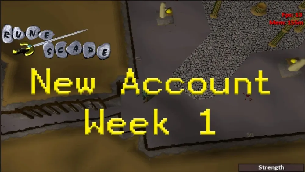 OSRS New Account 1  YouTube