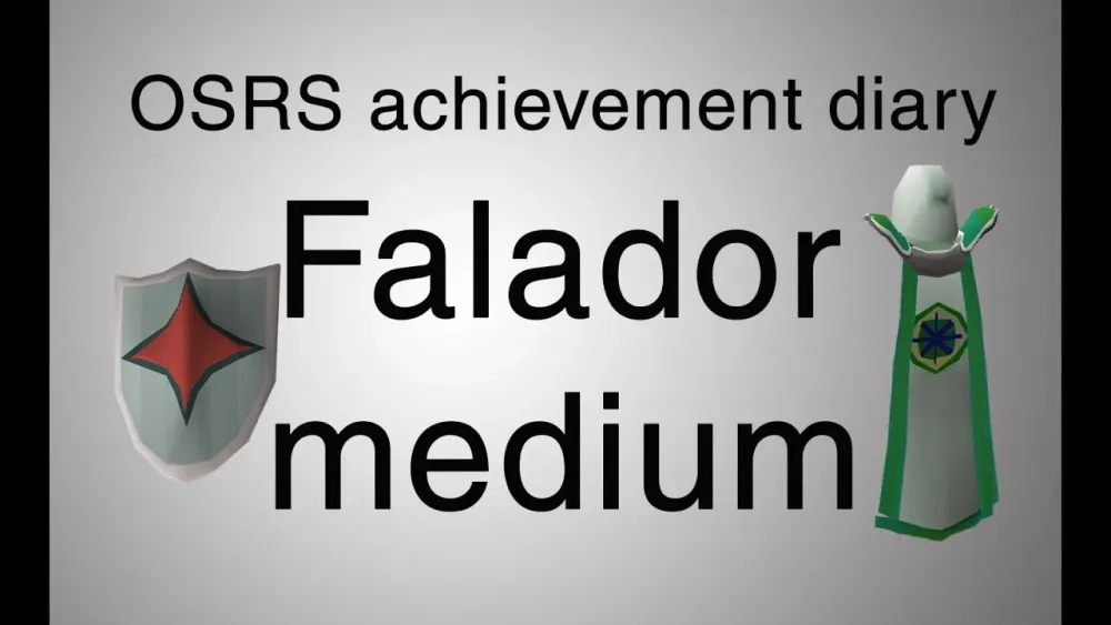 OSRS Falador medium diary guide  YouTube