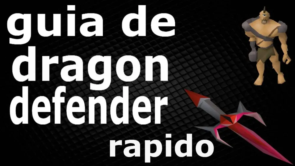 guia para tener la dragon defender super rapido osrs h04n  YouTube