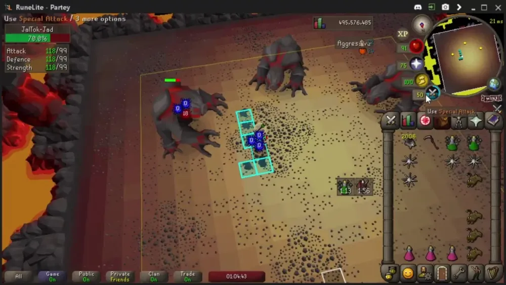 OSRS 6 Jad Challenge melee run  YouTube