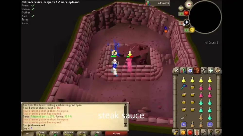 How To Barrows with 1 Defence OSRS  YouTube