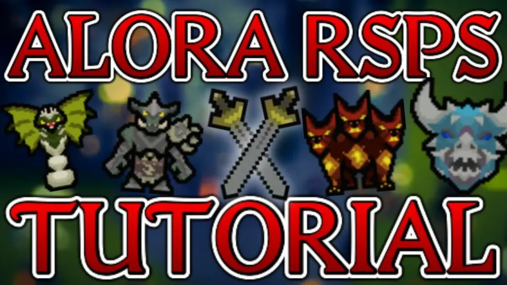 STARTER TUTORIAL ON ONE OF THE BIGGEST OSRS SERVERS  BIG GIVEAWAY 