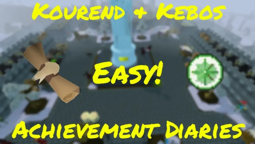 Kourend  Kebos Easy Achievement Diaries OSRS  YouTube