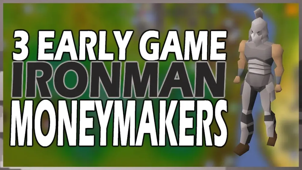OSRS 3 Early Game Ironman Money Making Methods  YouTube