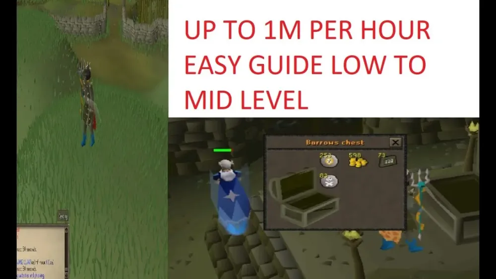 IN DEPTH BARROWS GUIDE  OSRS OLD SCHOOL RUNESCAPE money making easy GP 