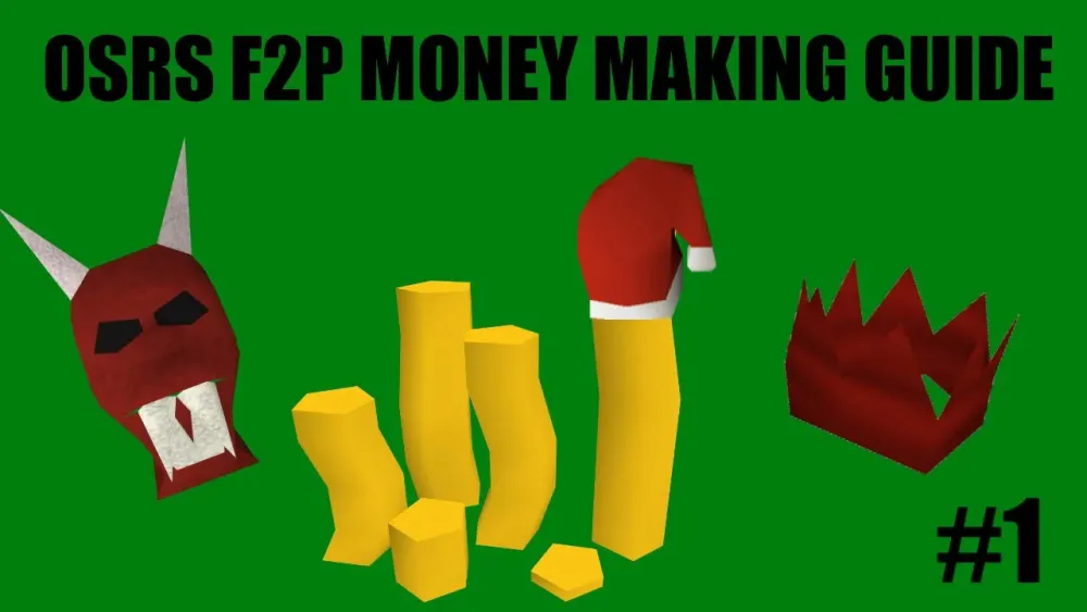 OSRS  F2P MONEY MAKING GUIDE 1  YouTube