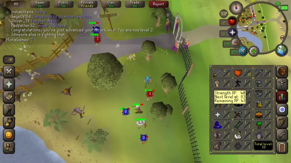 Mobile Oldschool Runescape AttackStrengthDefense Tutorial  YouTube